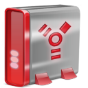 Red Firewire Icon 128x128 png